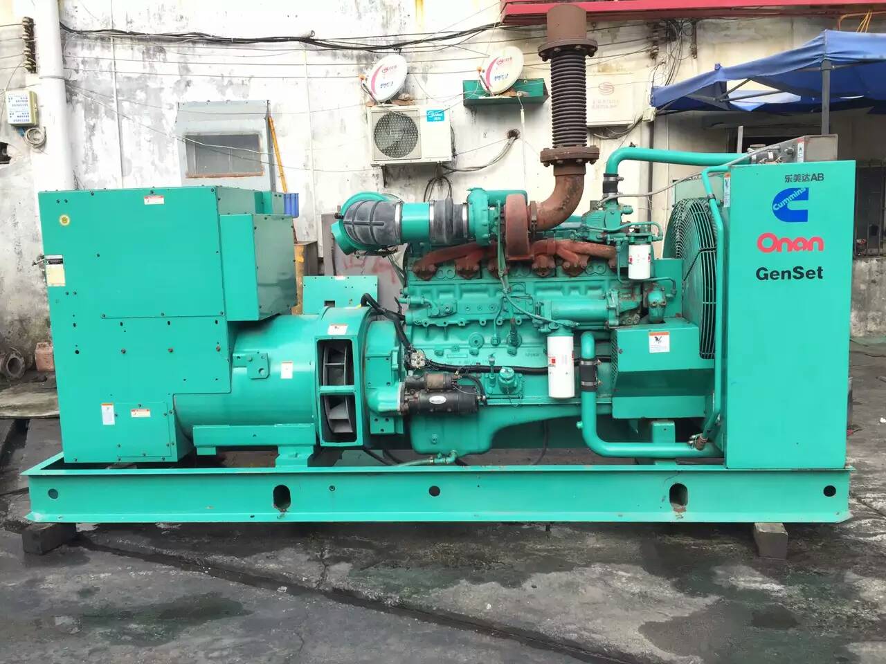 洛扎租赁发电机-柴油发电机不正常冒烟的原因